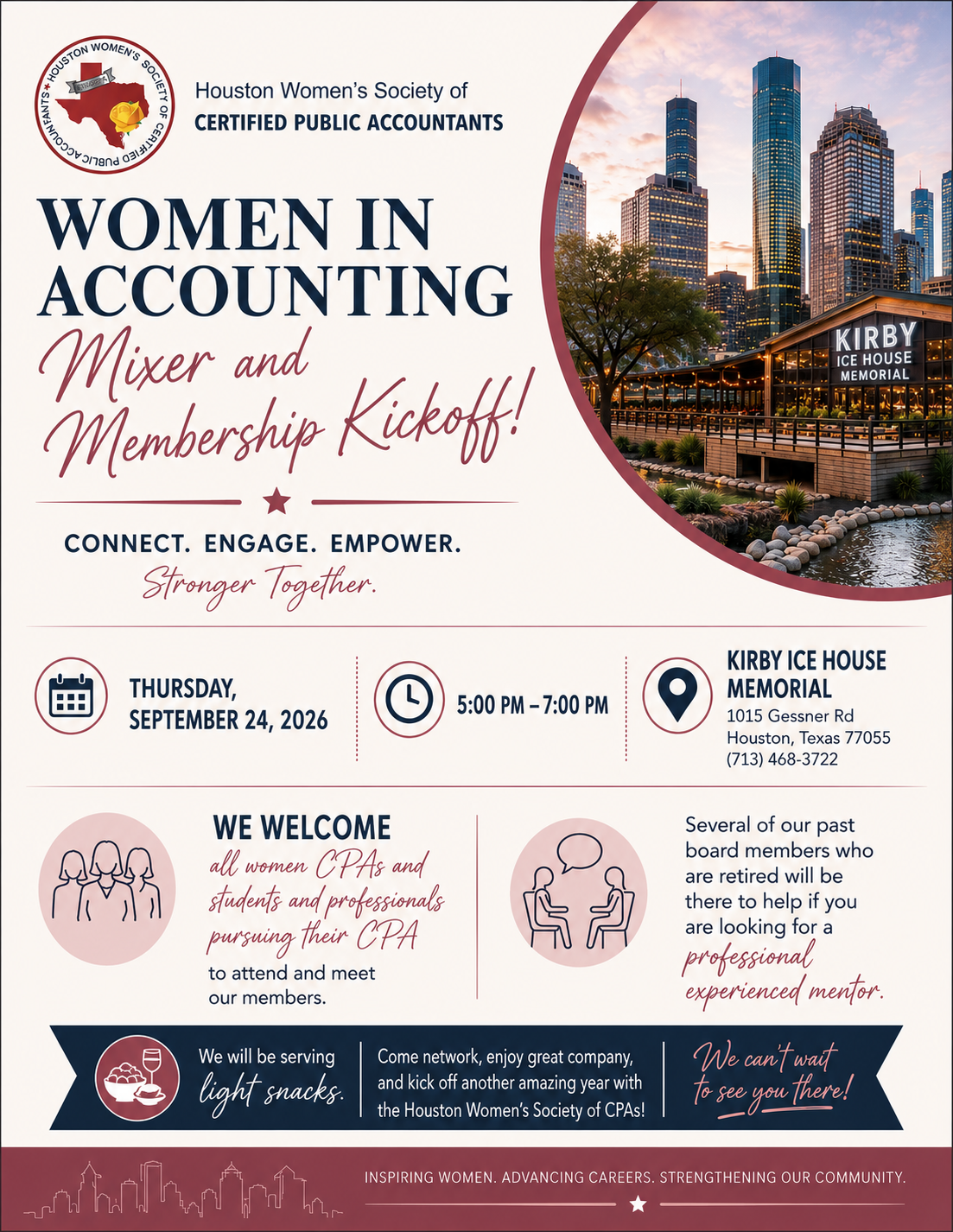2026 Women in Accounting Mixer and Membership kickoff