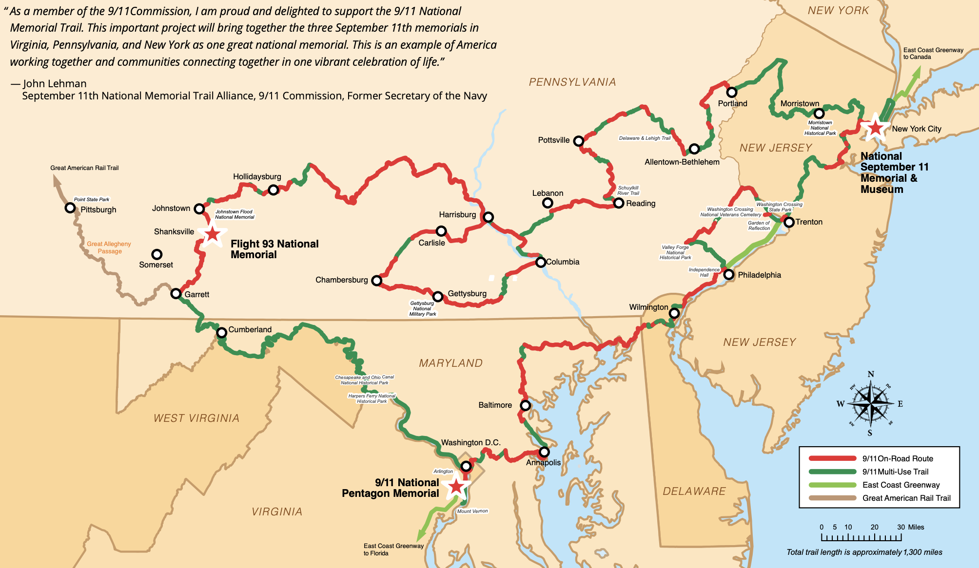 911 NMTA Trail Map