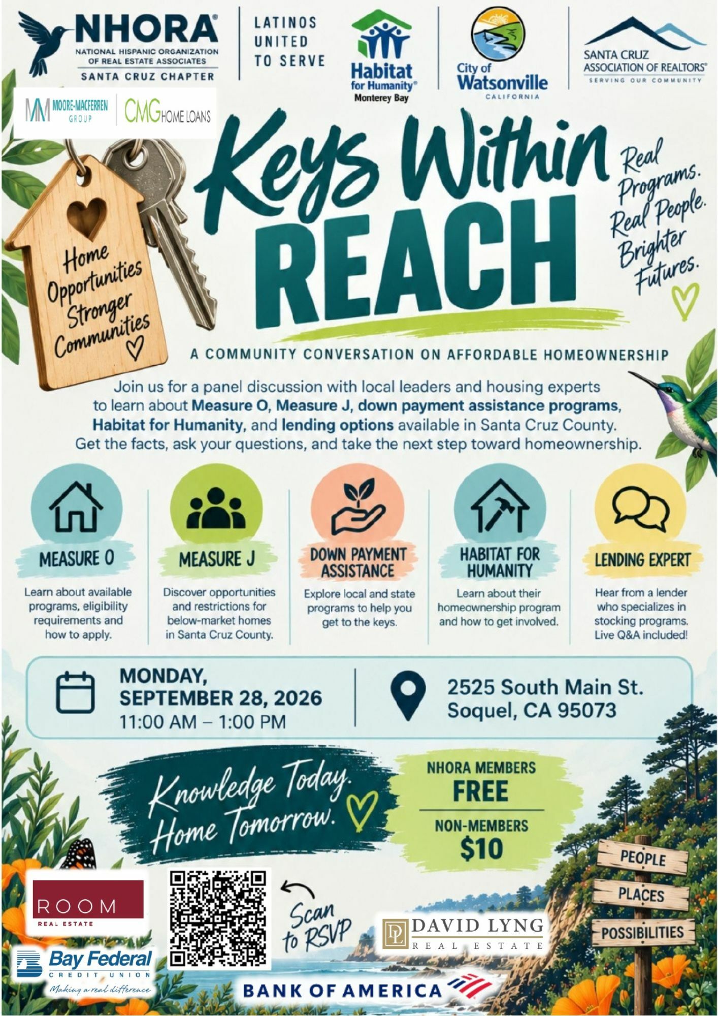 NHORA Santa Cruz Key within Reach