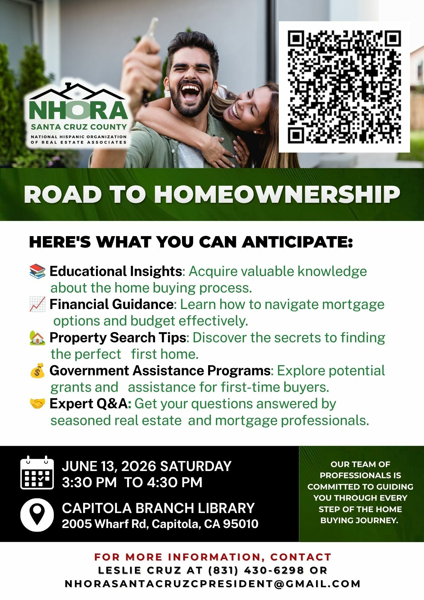 NHORA Santa Cruz Road to Homeownership