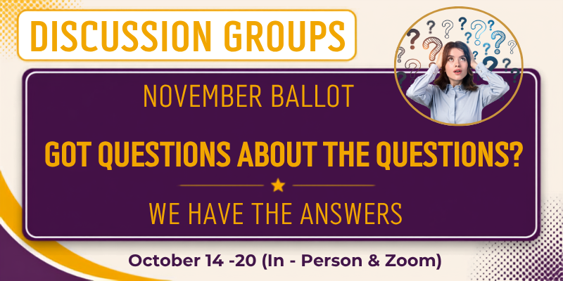 2026 October DG Ballot Questions