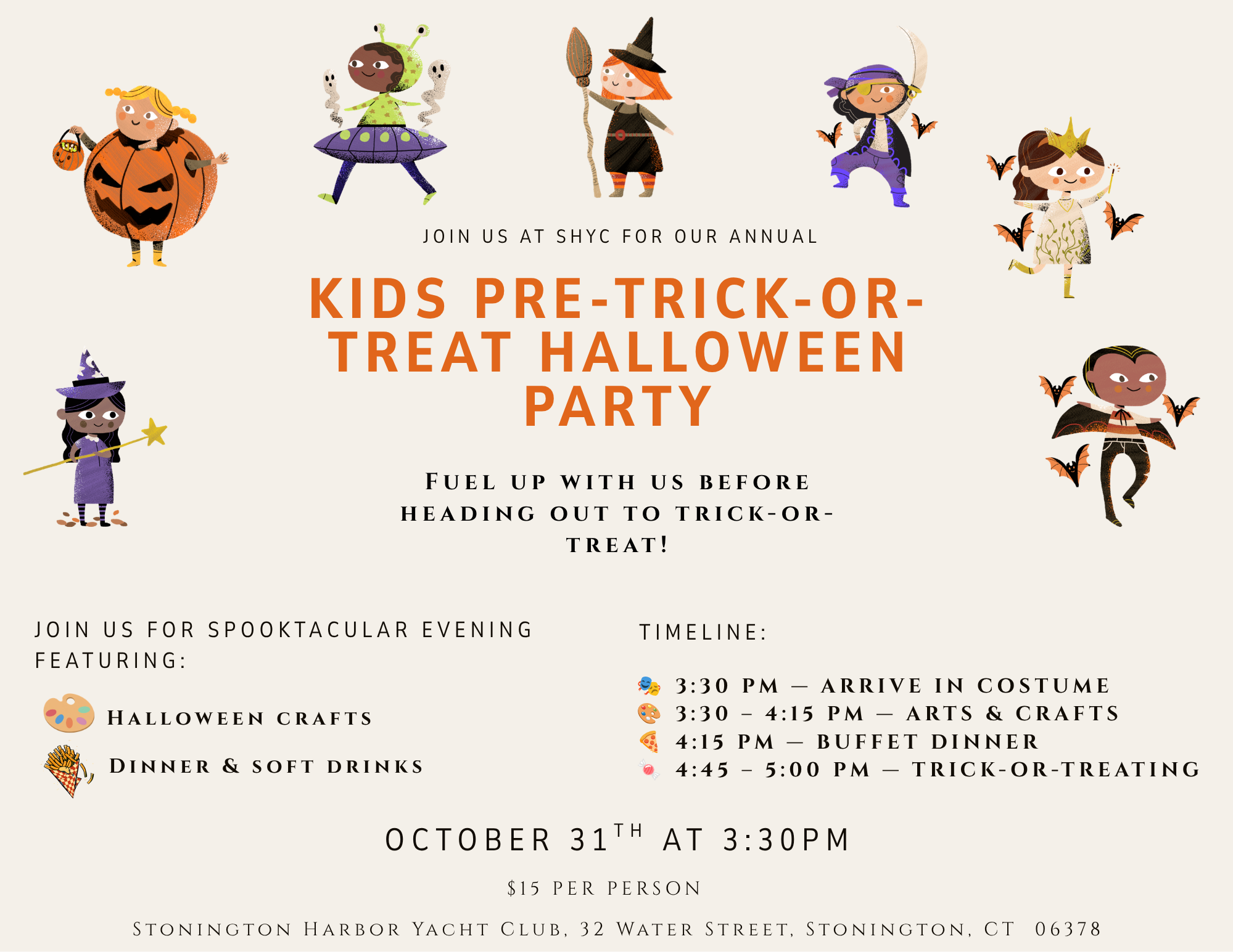 SHYC Halloween Event
