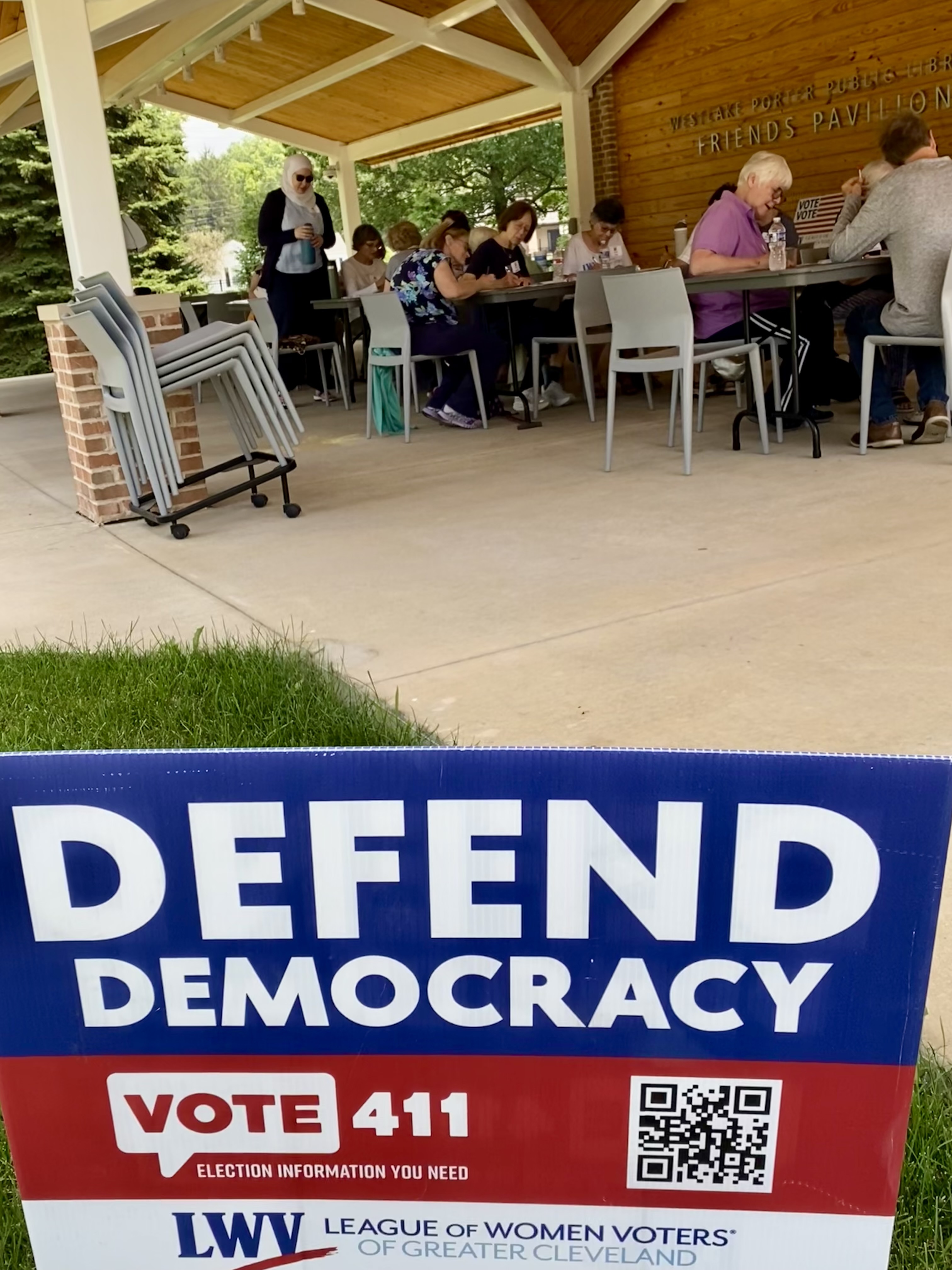 Westlake North Olmsted Day of Action Postcard Activity