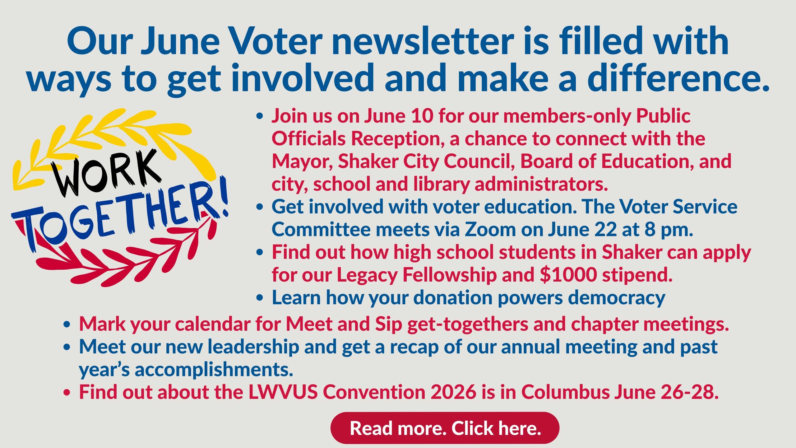June 2026 Voter Homepage