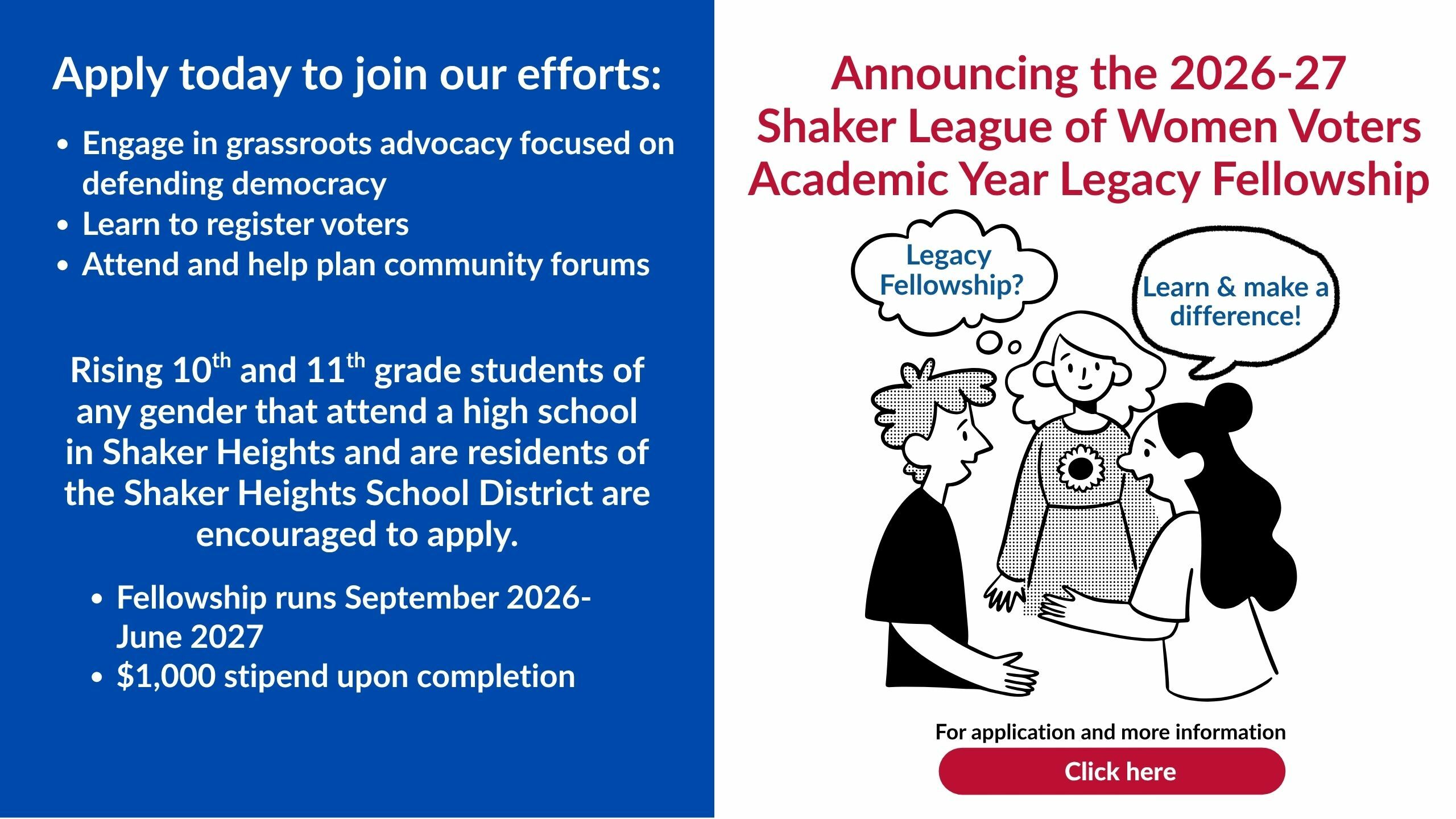 Legacy 2026 homepage