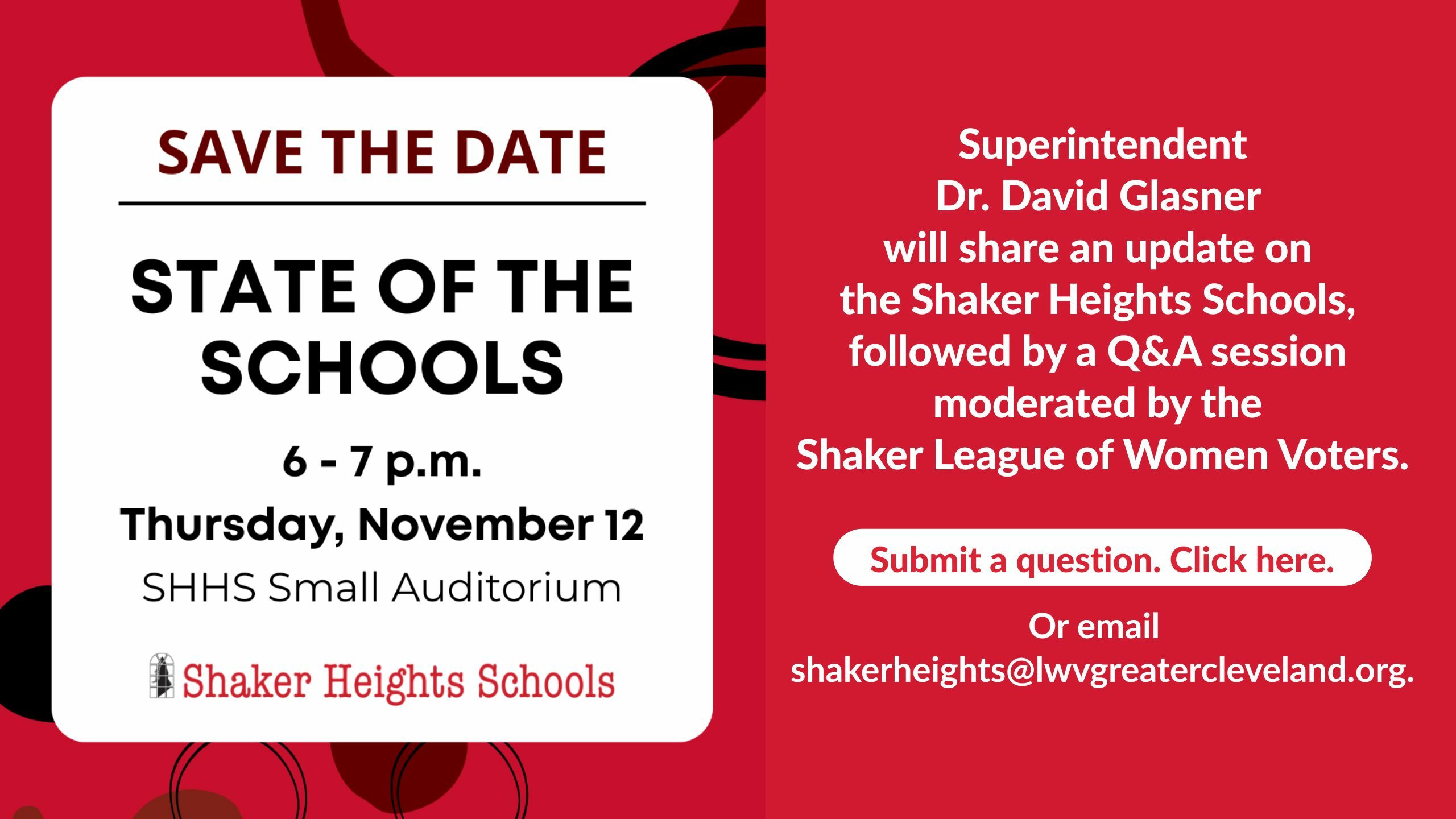State of Schools homepage