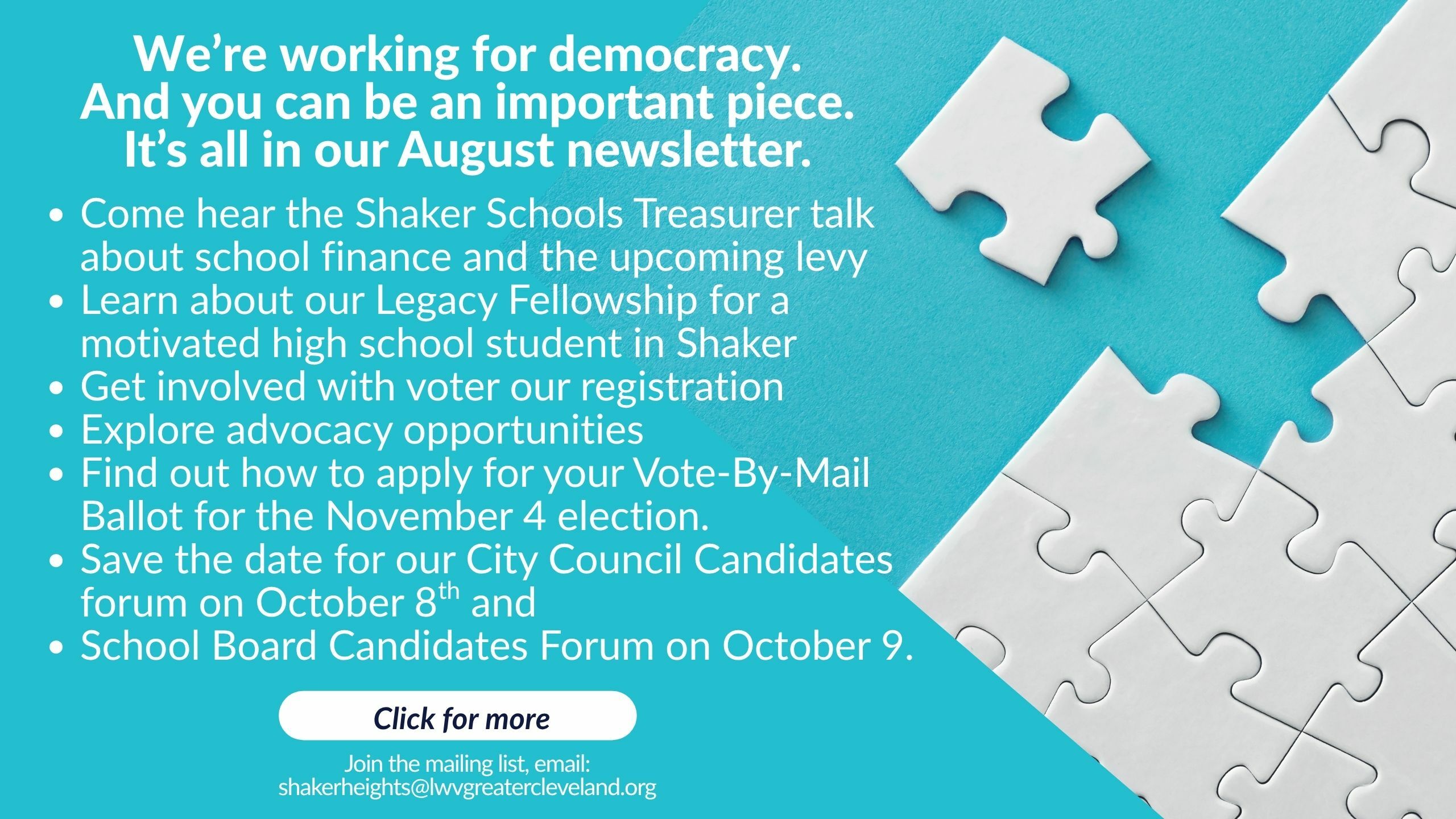 Voter 0825 homepage
