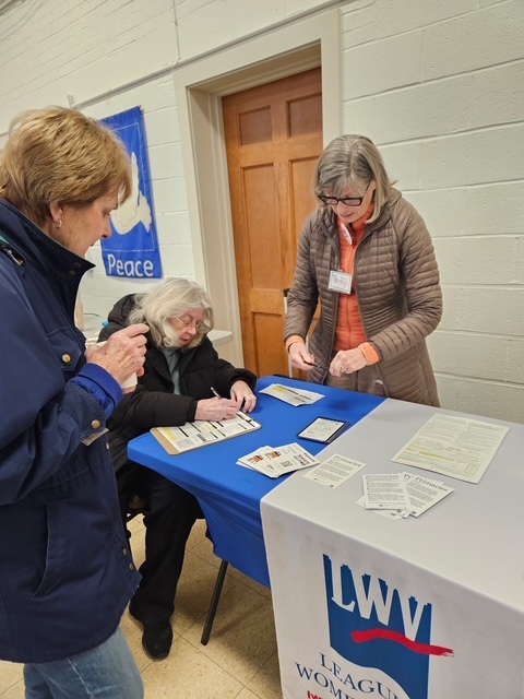 Voter Reg at JF Church