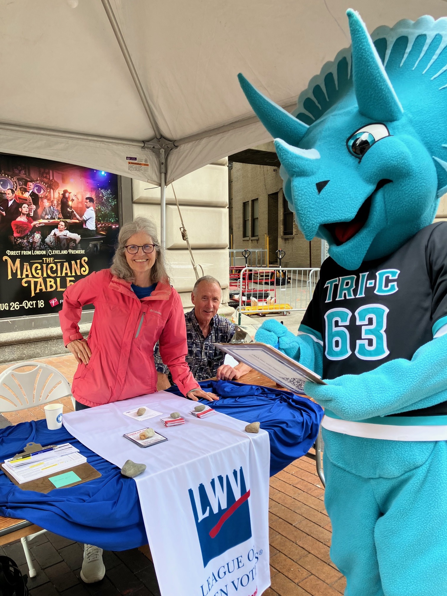 Voter Registration at the Jazz Fest