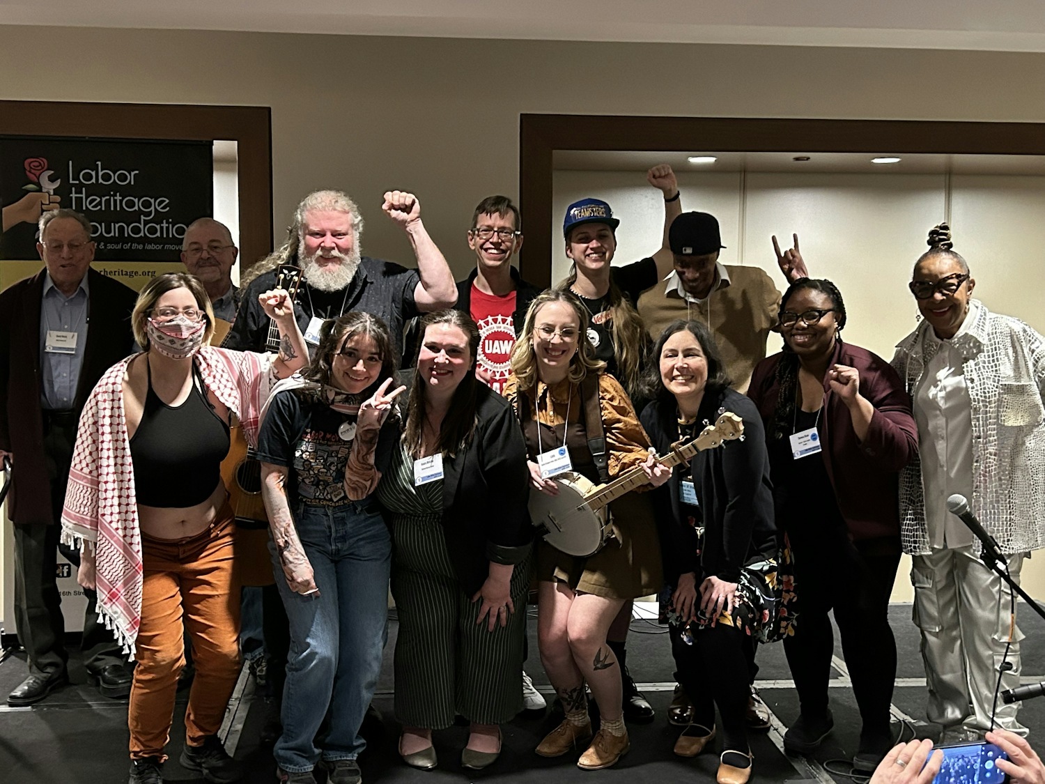 Participants At The 2024 Great Labor Arts Exchange