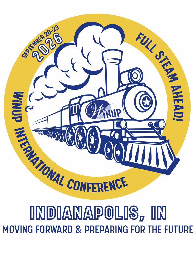 2026 WiNUP Conference Logo with tagline