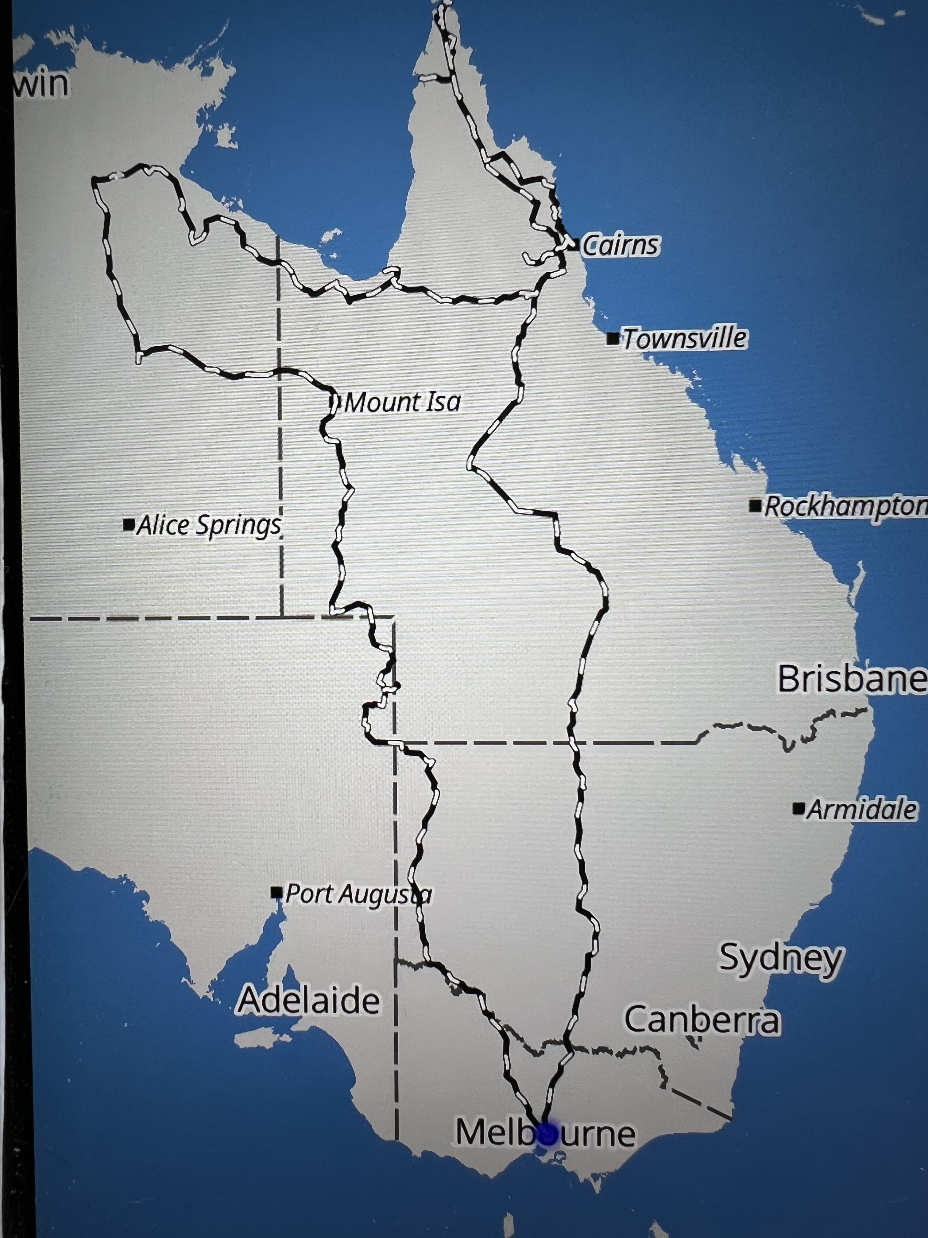 Cape York Trip Map