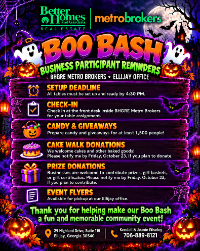 2026 10 boo bash inst