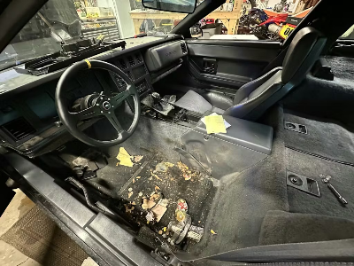 Dirty interior 