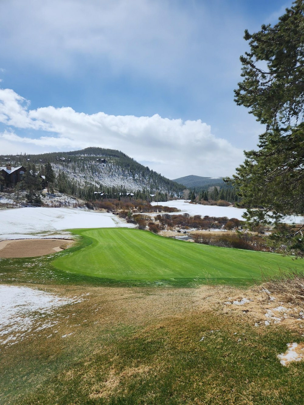 Breckenridge Golf Club greens