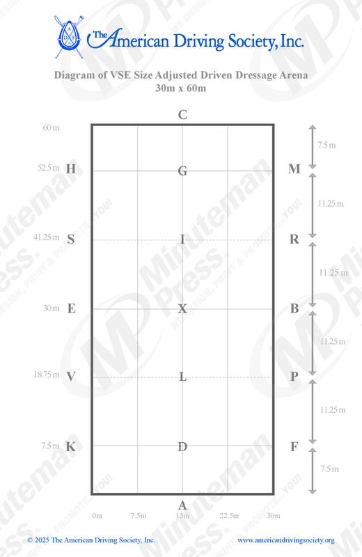 30m x80m ADS VSE Driven Dressage Notepad