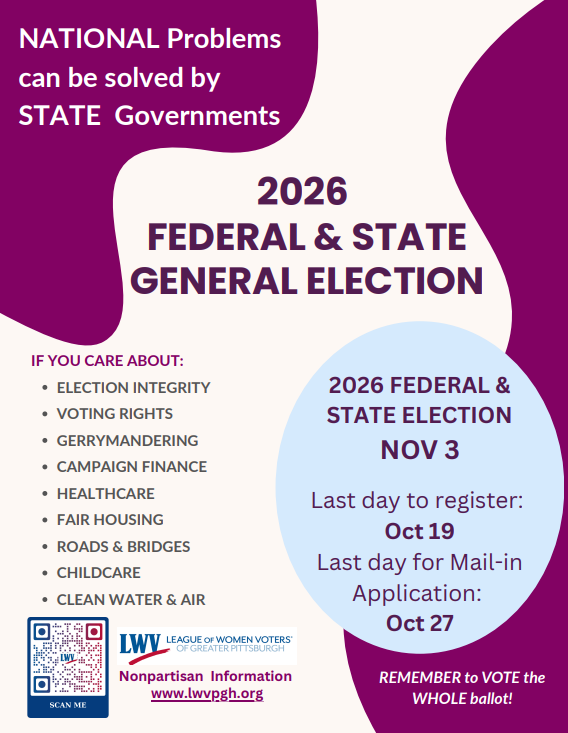 Fed & State 2026 General Election Flyer