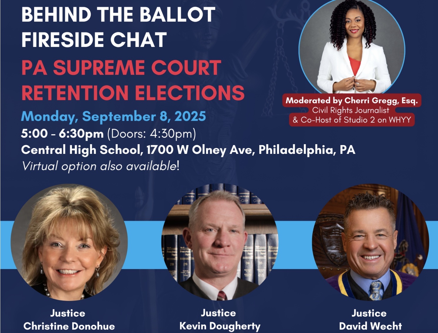Fireside Chat PA Supreme Court Retention 2025