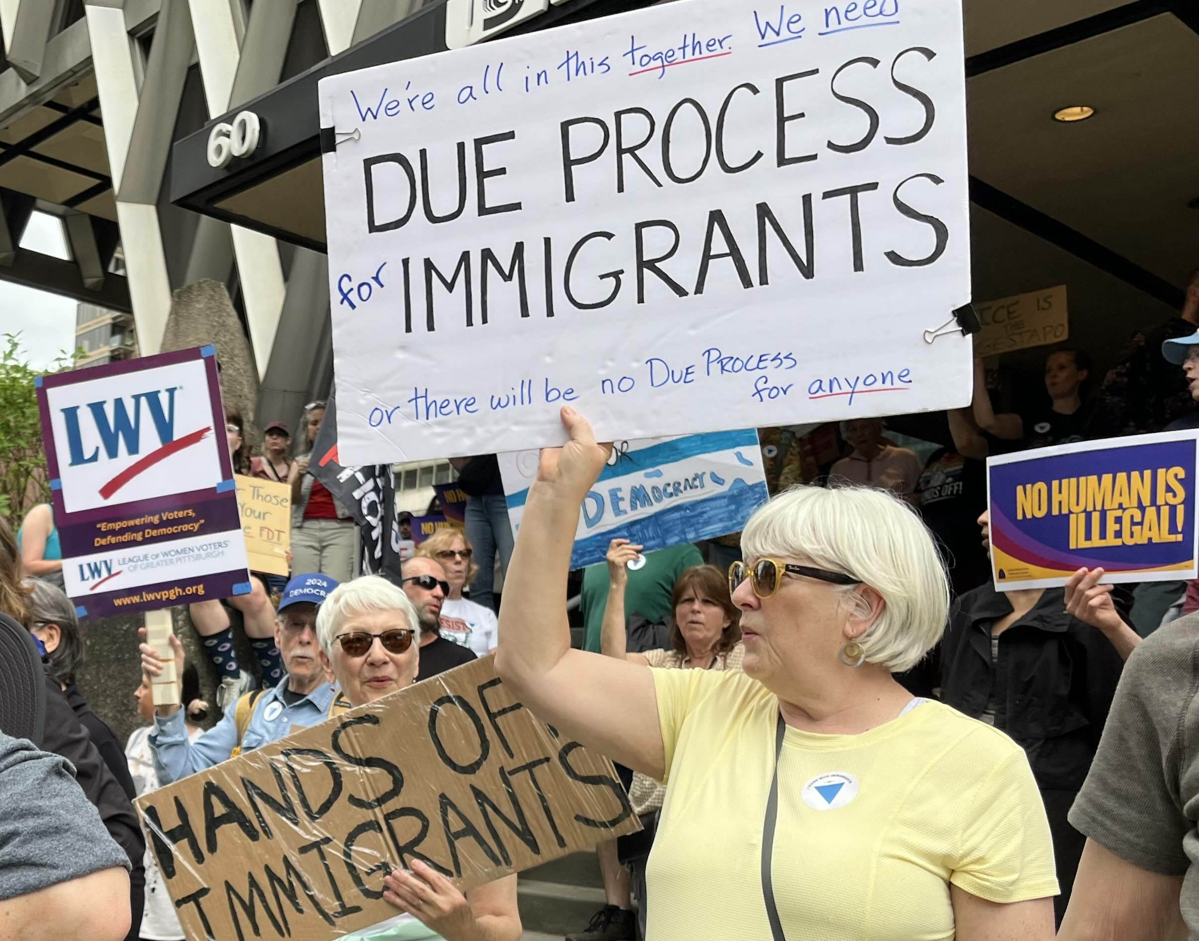 immigrant rights rally protest