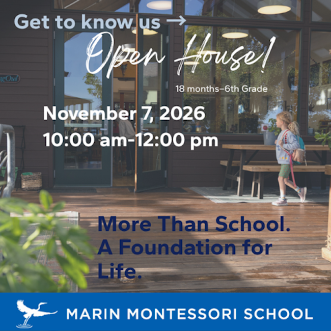 Marin Montessori open houses