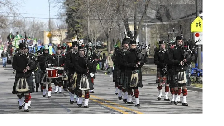 660 Firefighters Bagpipers Napervill