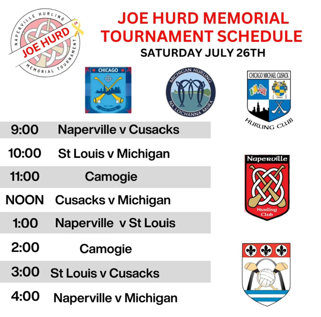 660 Hurling Schedule 2025.