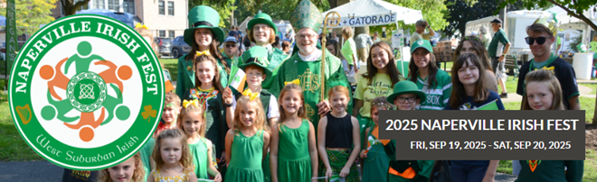 660 Fest Banner with Tim and Kids