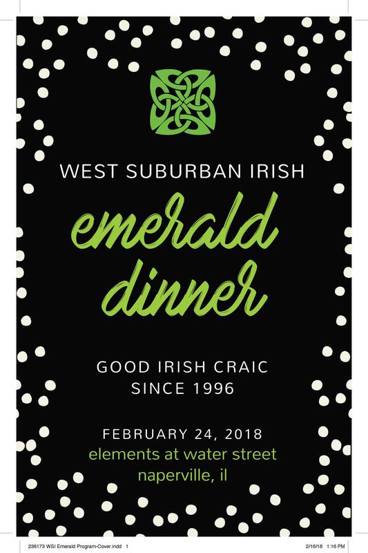 Emerald Dinner ad