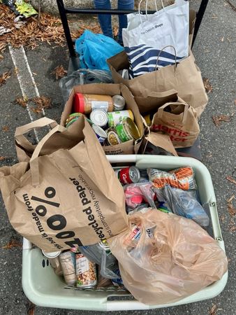 Food collected by NFC