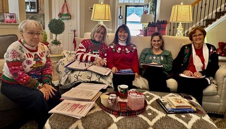 Jeanne leading meeting