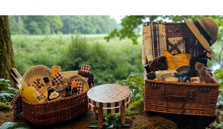 July Beautiful Bountiful Picnic Baskets