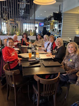 Ladies sharing Lunch