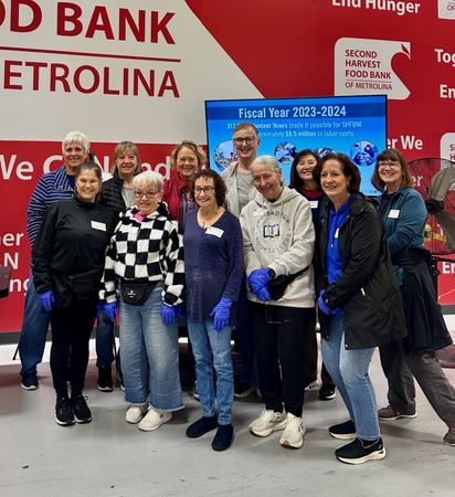 Volunteers at Second Harvest