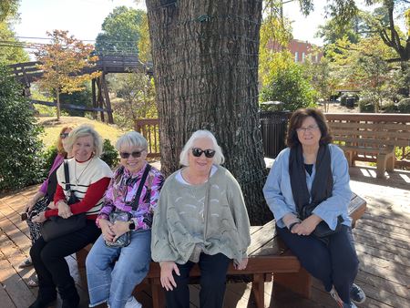 Walking Tour on Fall Day Waxhaw