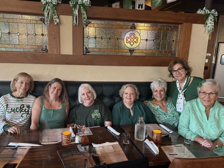 Wearing Green at the Irish Pub