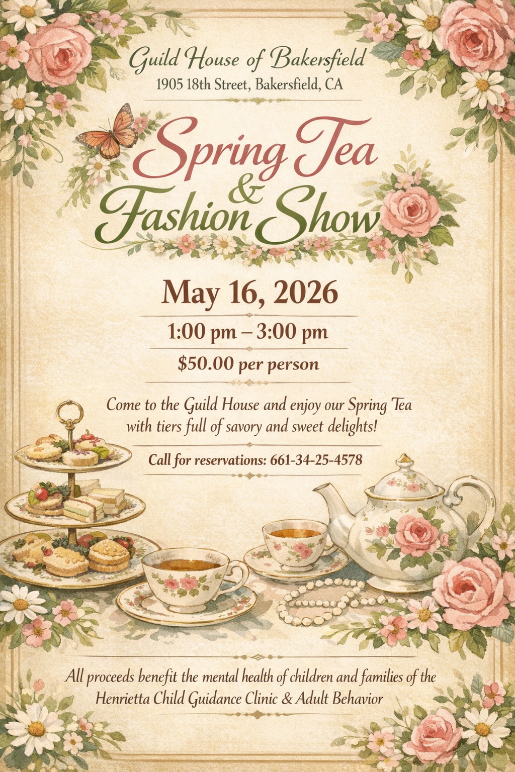 Spring Tea Event Fly