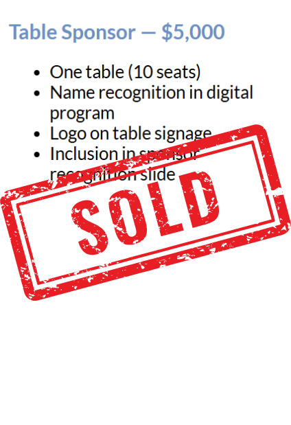 Table Sponsor