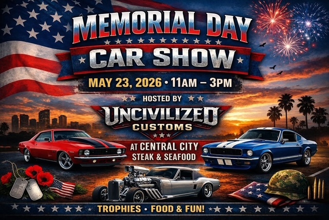 2026 Memorial Day Car Show