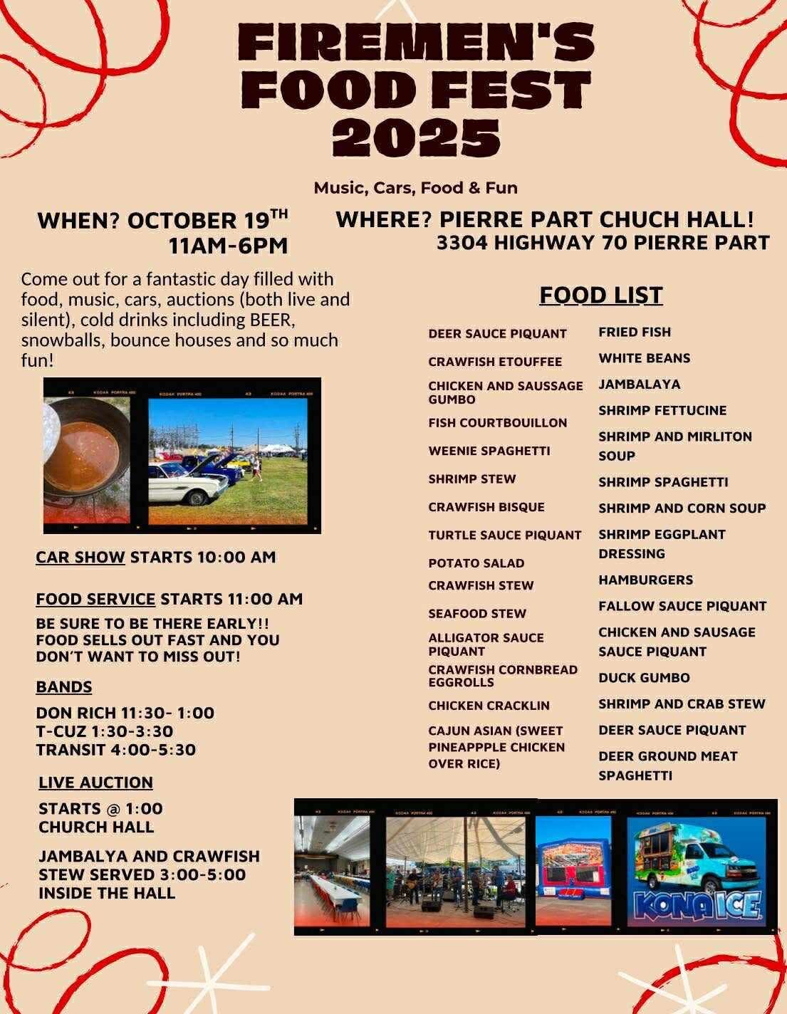 Fireman Food Fest 2025