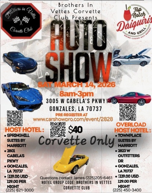 Brothers in Vettes 2026