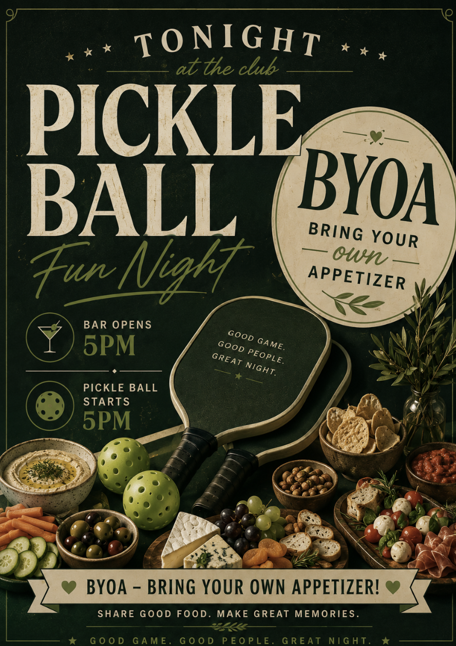 Pickle Ball BYOA