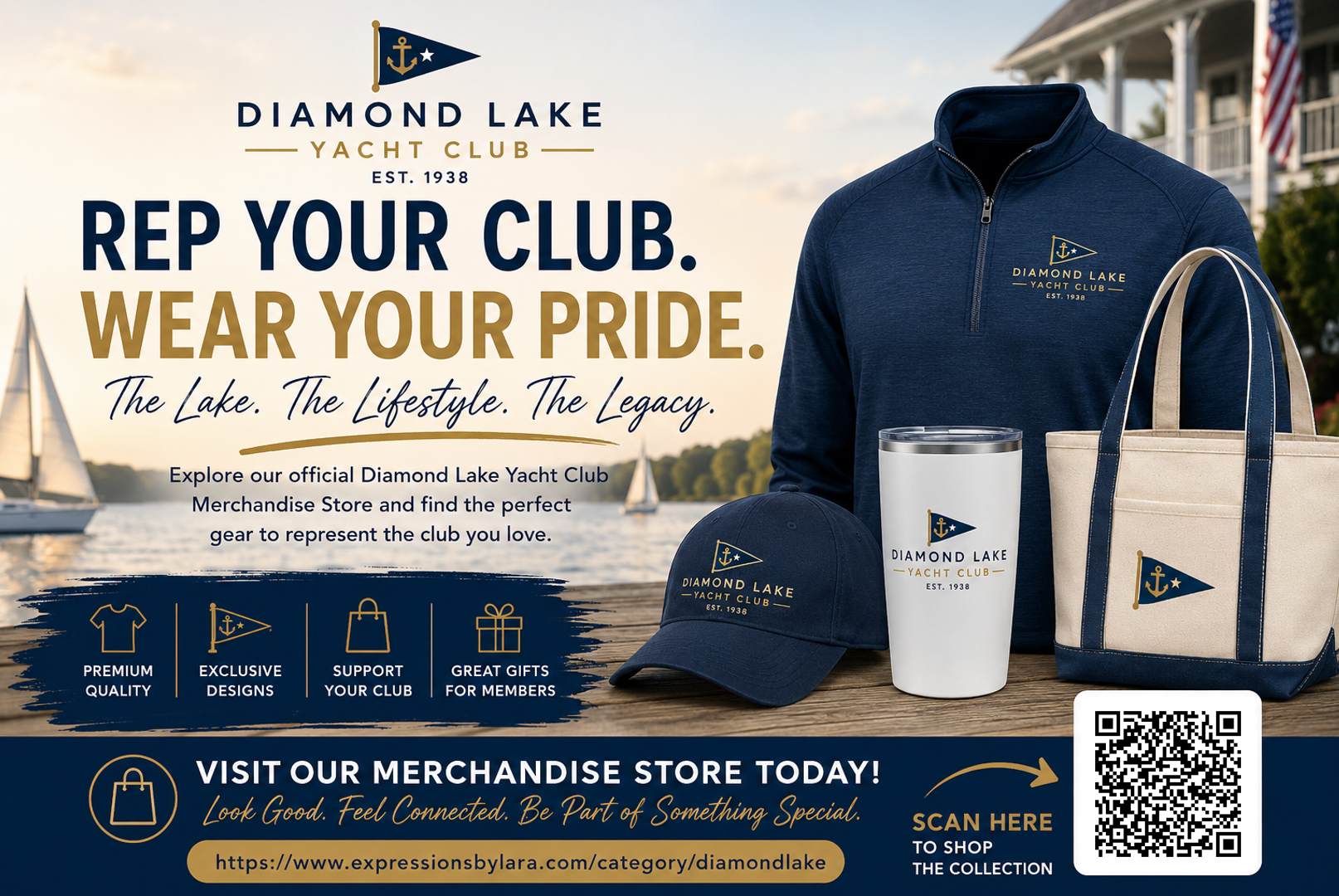 Merch Store Graphic