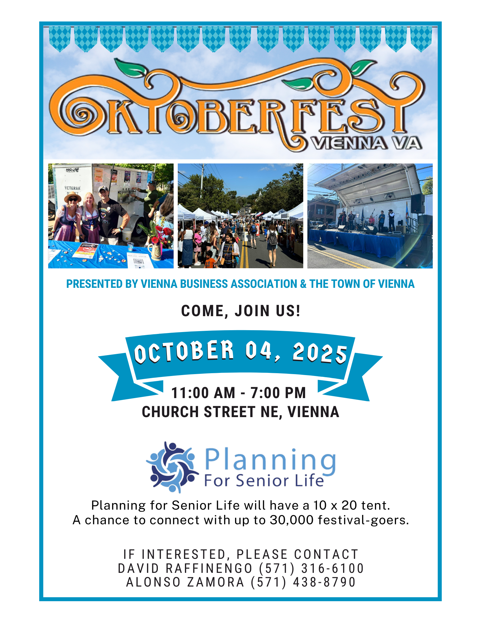 Vienna Oktoberfest PSL Flyer 2025