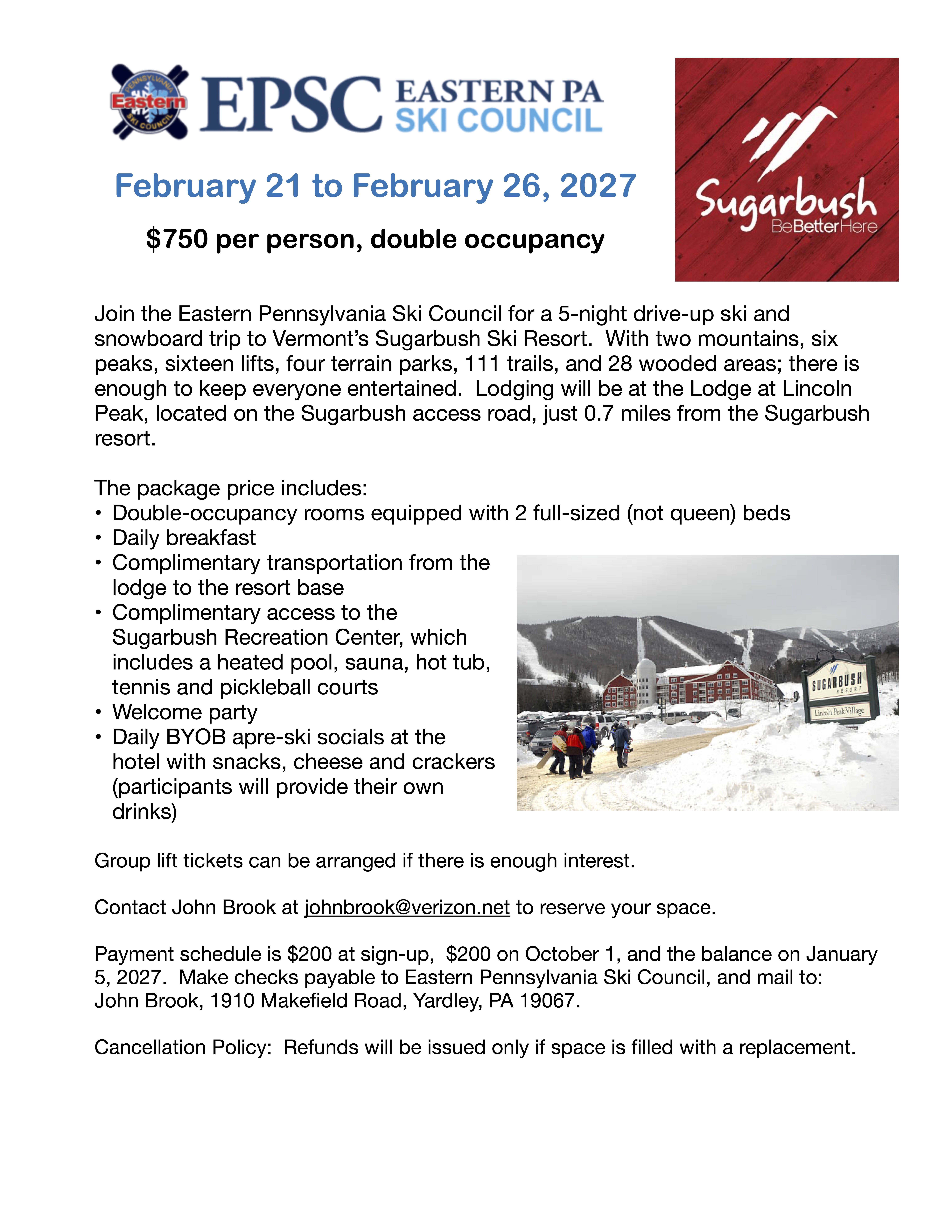 EPSC Sugarbush 2027