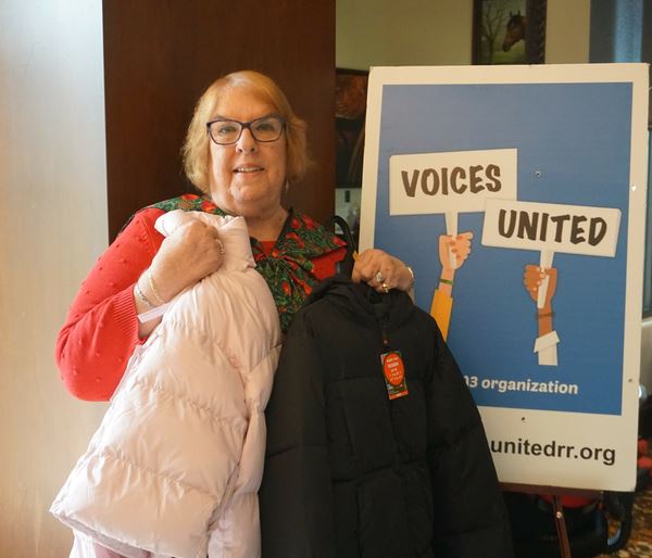 Voices donates 40 new coats for kids