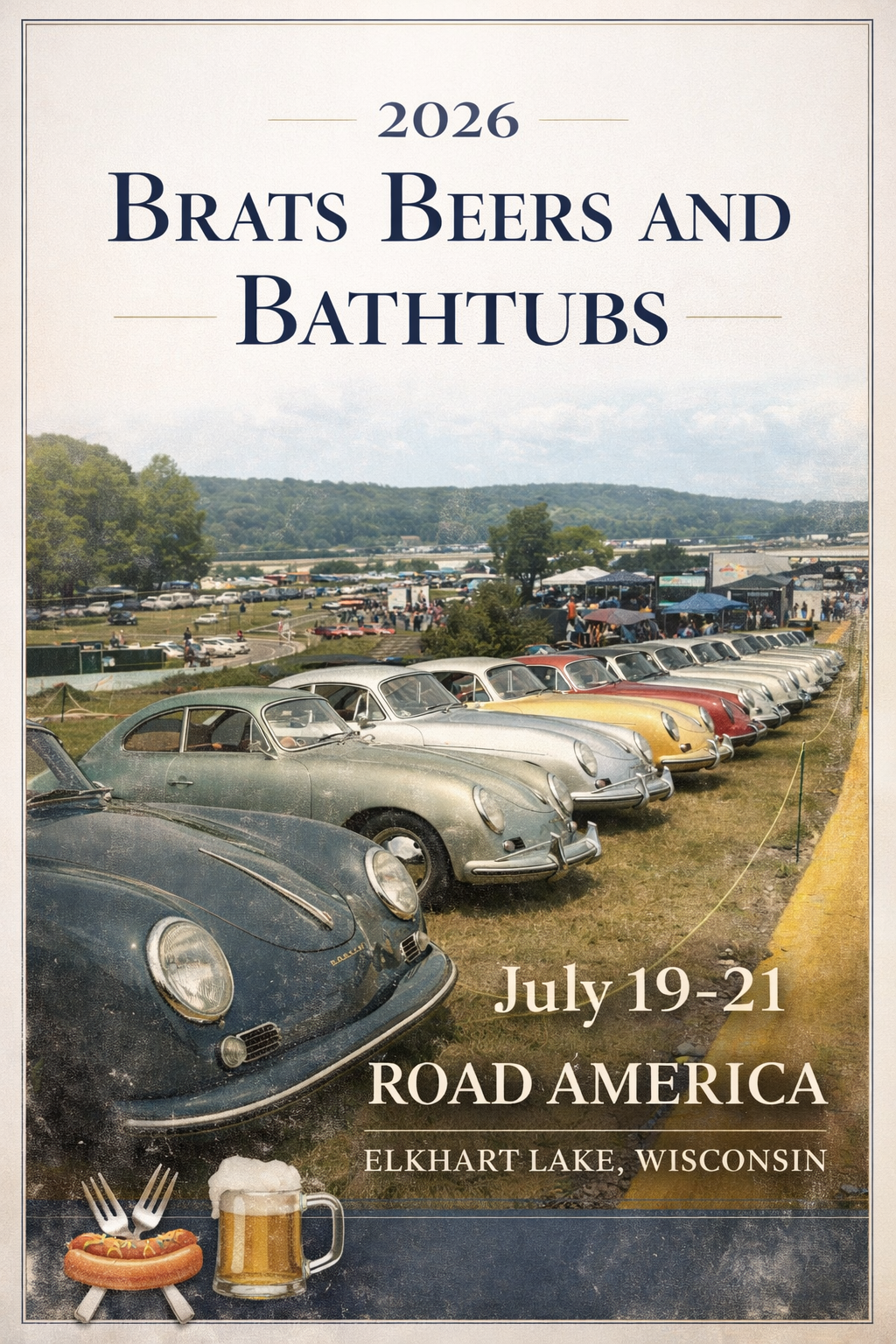 WI 356 Club Brats Beers and Bathtubs