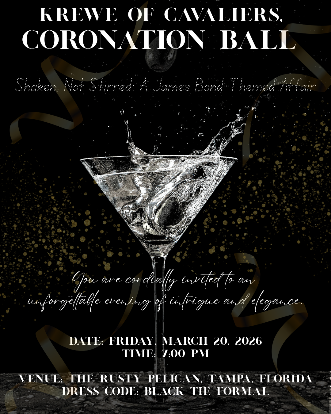 Shake not stirred - coronation 2026