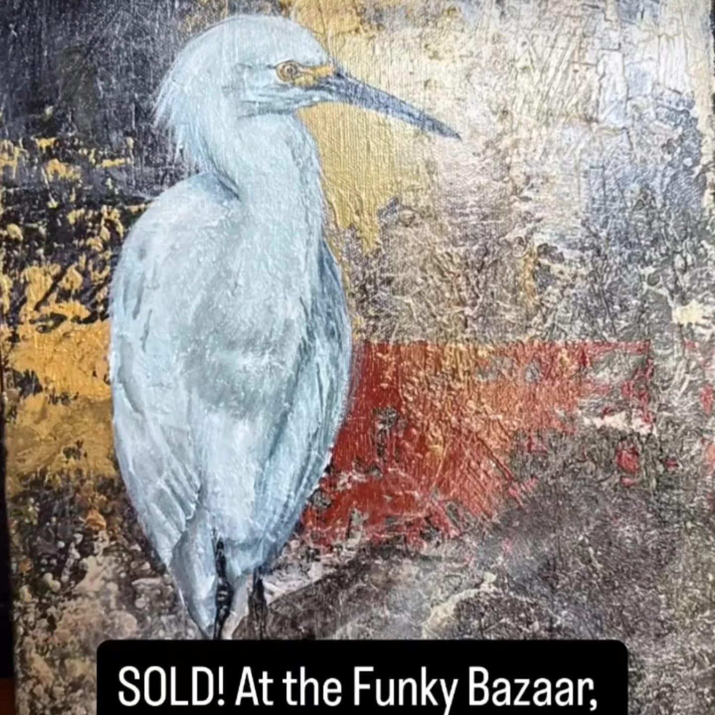 Sharye Marx White Bird