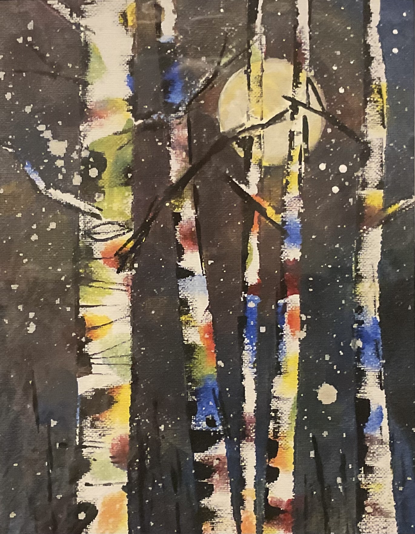 Moonlit Birch By Wendy 2-7-2026