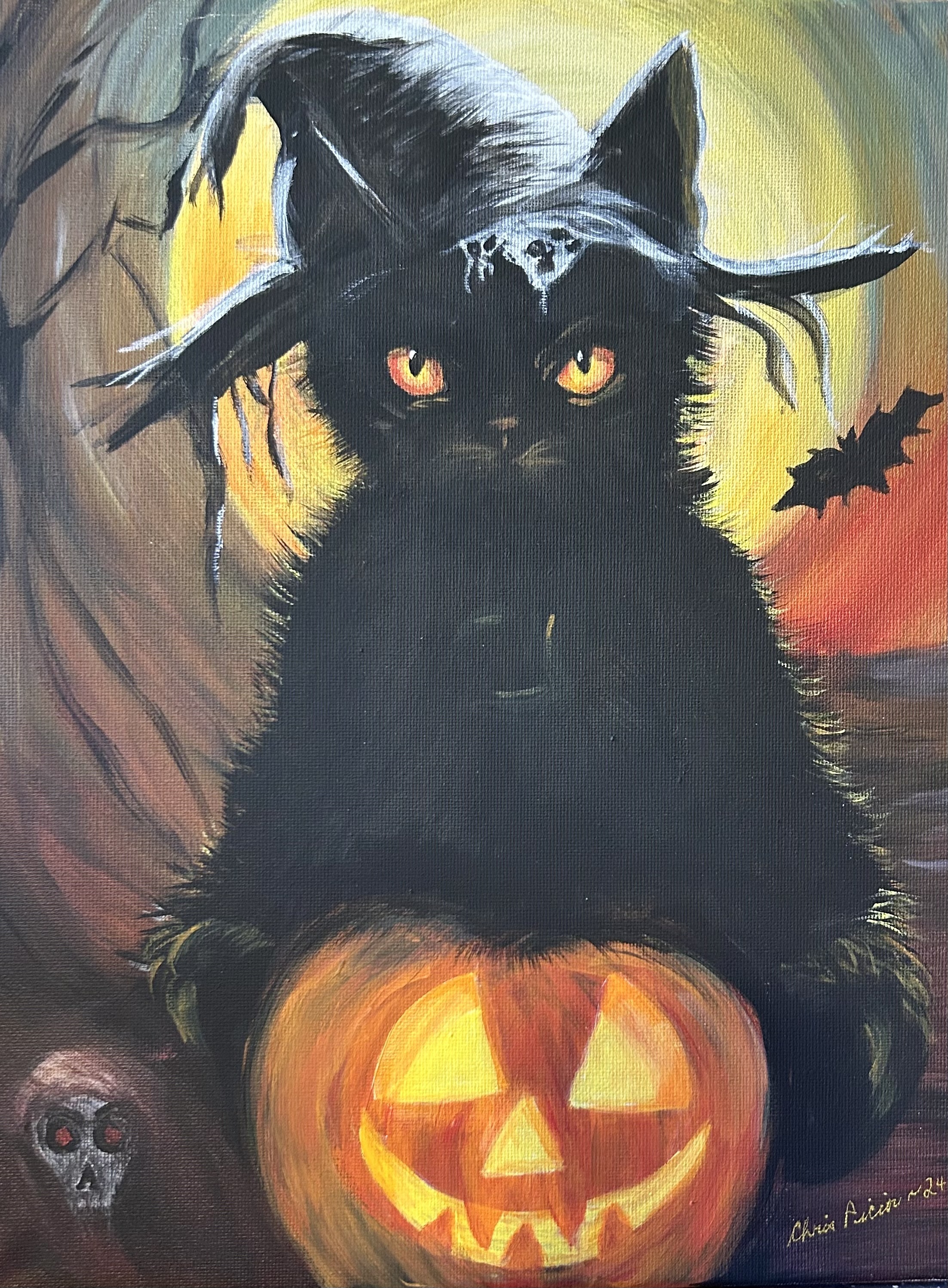 Witch Cat by Chris